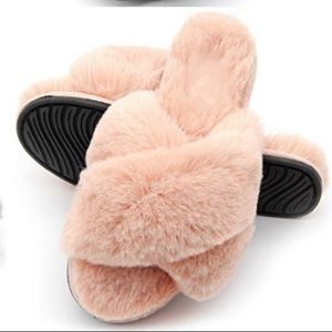 NEW!!! Fluffy Slippers NEW!! By Fami-Port